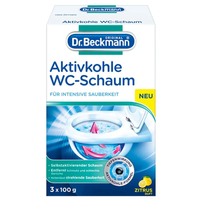 ПРЕПАРАТ ЗА ТОАЛЕТНА С КАРБОН 3Х100 ГР DR.BECKMANN