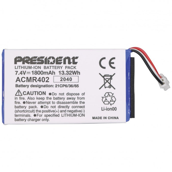 Преносимо радио President Randy III Plus ASC AM/FM CB, черно