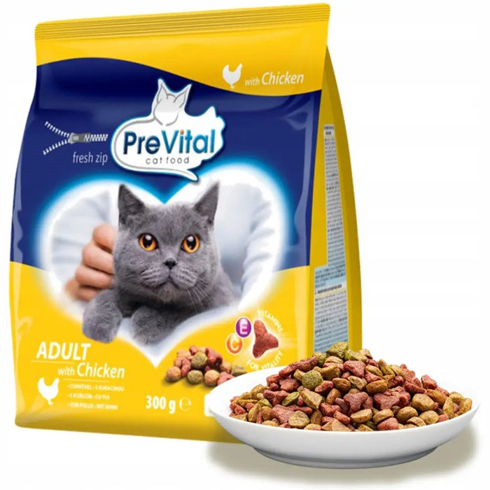 PREVITAL Adult Chicken суха храна за котки - 300гр