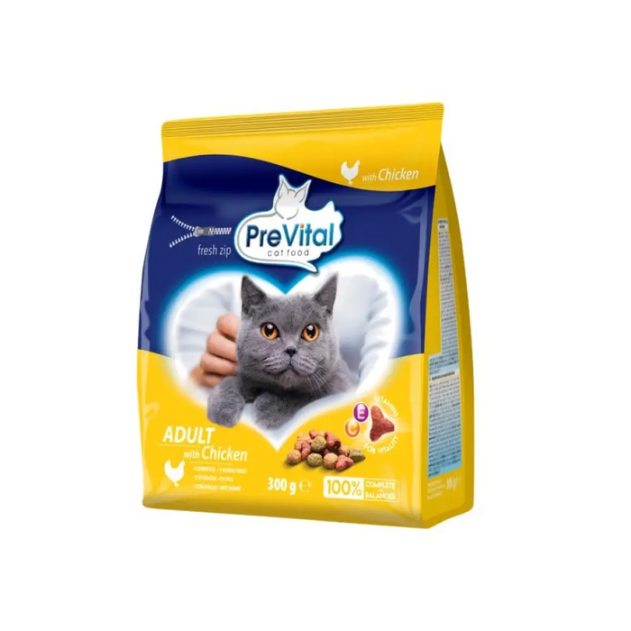 PREVITAL Adult Chicken суха храна за котки - 300гр