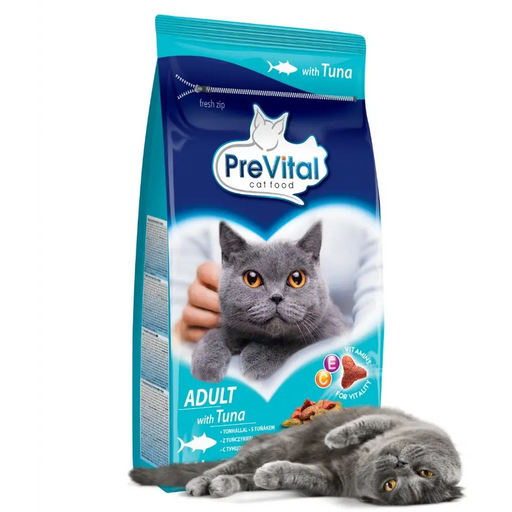 PREVITAL Adult Tuna - суха храна за котки - 1,4 кг