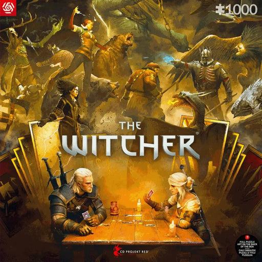 Пъзел Good Loot Gaming - The Witcher: Playing Gwent 1000