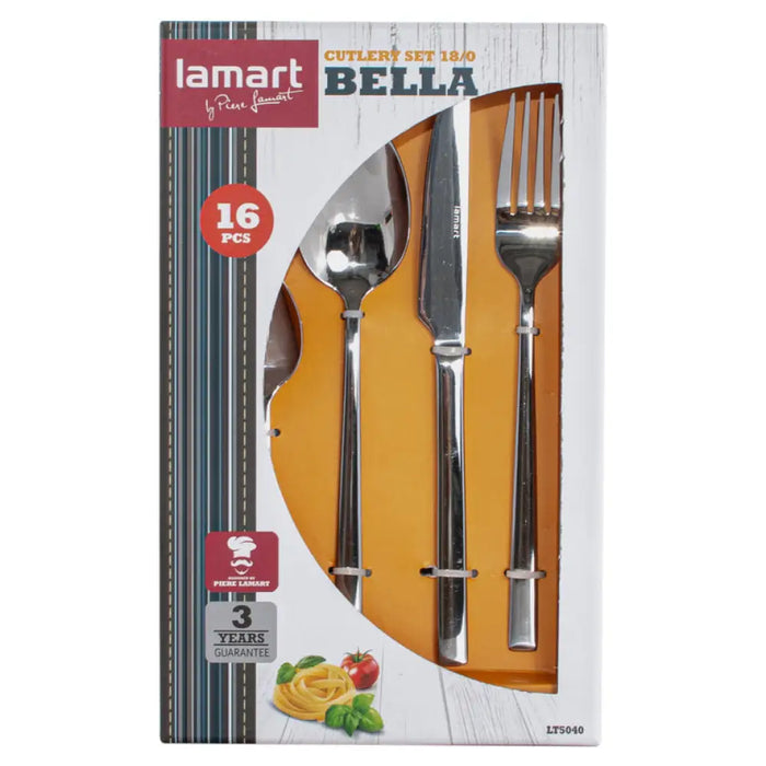 ПРИБОРИ ЗА ХРАНЕНЕ 16 ЧАСТИ BELLA LAMART LT5040