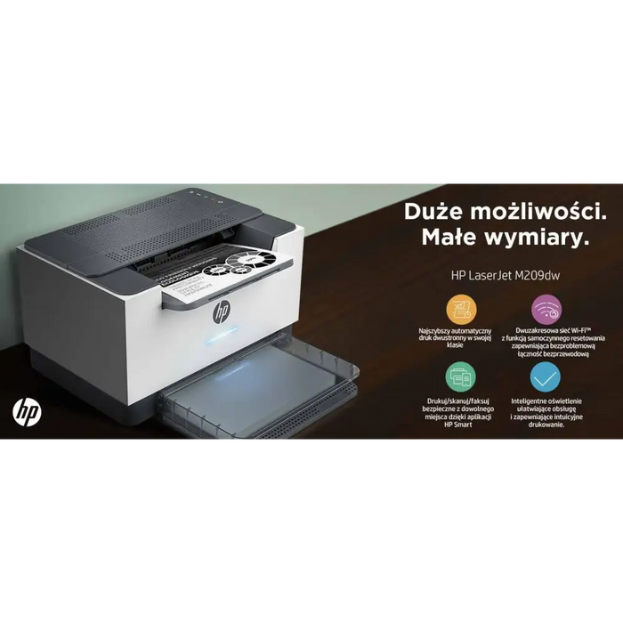 Принтер HP LaserJet M209dw Черно-бял Принтер за дома