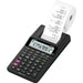 Принтер калкулатор Casio HR-8RCE Черен (10 броя)