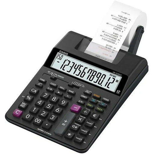 Принтер калкулатор Casio HR-150RCE Черен (10 броя)