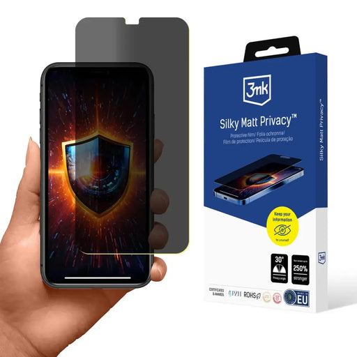 Privacy Film 3mk Silky Matt Privacy за Apple iPhone 11
