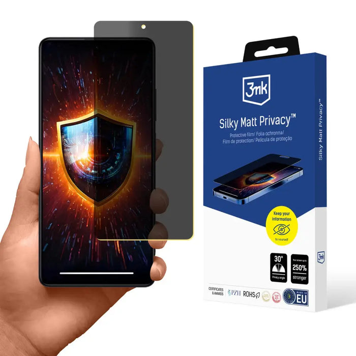 Privacy Film 3mk Silky Matt Privacy за Xiaomi Redmi Note 12
