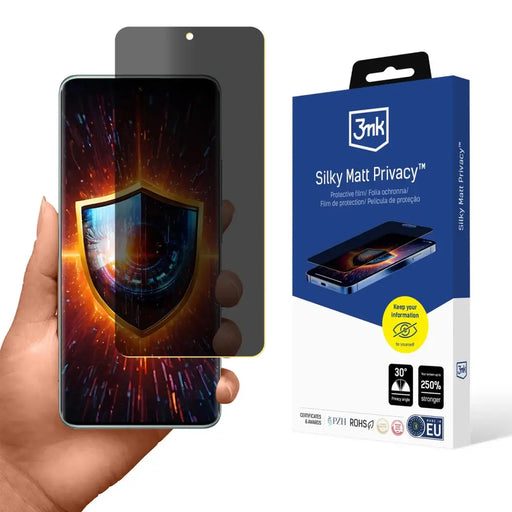 Privacy Film 3mk Silky Matt Privacy за Xiaomi Redmi Note 14