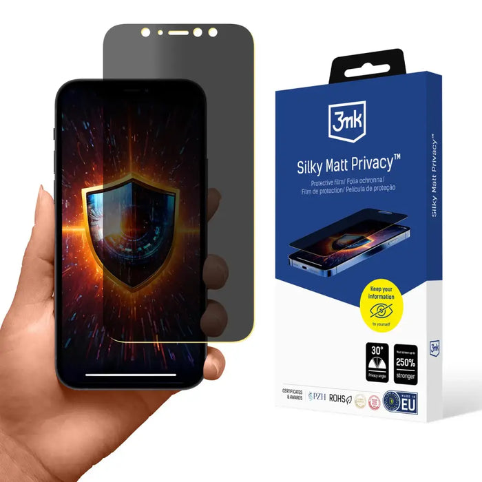 Privacy Screen Protector 3mk Silky Matt Privacy за Apple