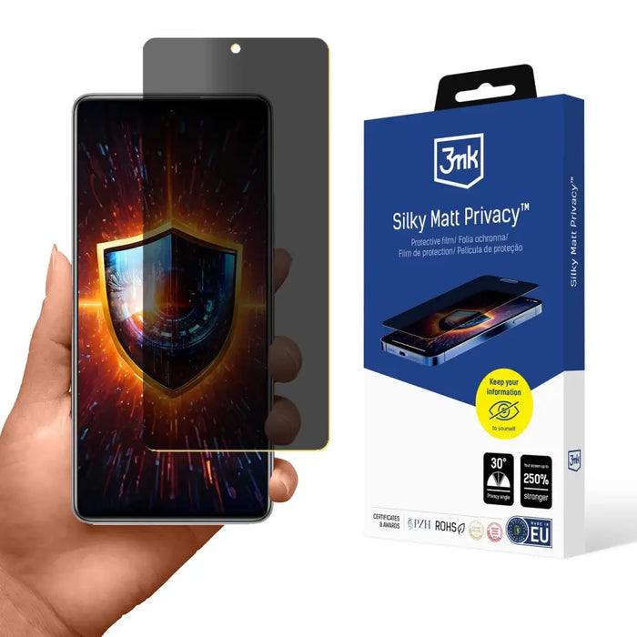 Privacy Screen Protector 3mk Silky Matt Privacy за Xiaomi