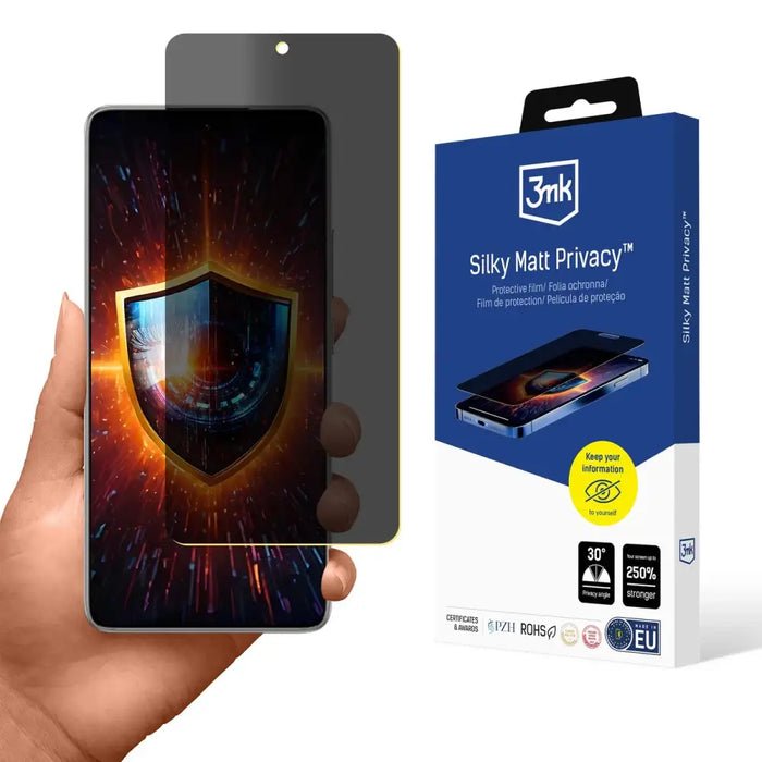 Privacy Screen Protector 3mk Silky Matt Privacy за Xiaomi