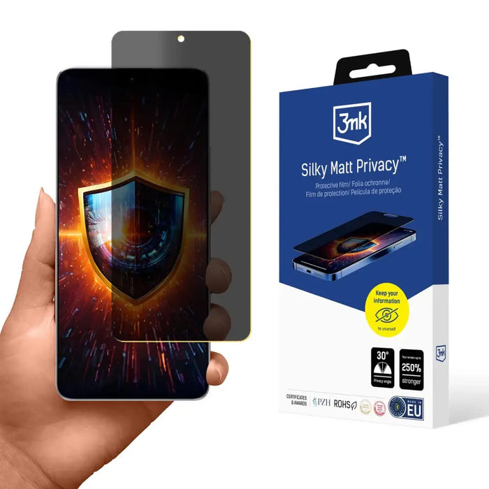 Privacy Screen Protector 3mk Silky Matt Privacy за Xiaomi