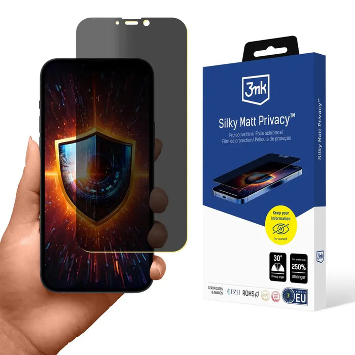 Privacy Screen Protector Matte 3mk Silky Matt Privacy