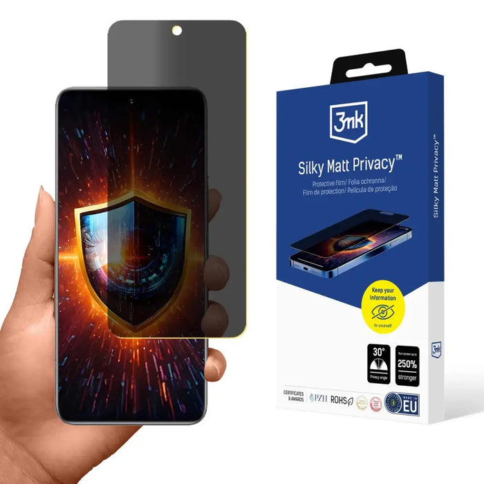 Privacy скрийн протектор 3mk Silky Matt Privacy за Honor 200