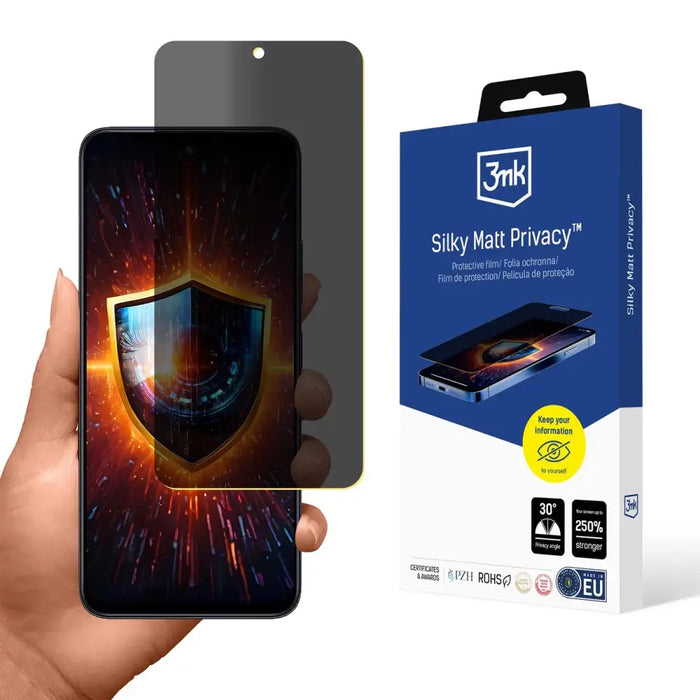 Privacy скрийн протектор 3mk Silky Matt Privacy за Xiaomi 12