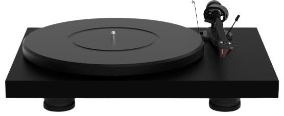 Грамофон Pro-Ject - Debut Carbon EVO, 2M Red, ръчен, Satin Black