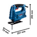 Прободен трион Bosch Blue GST 680
