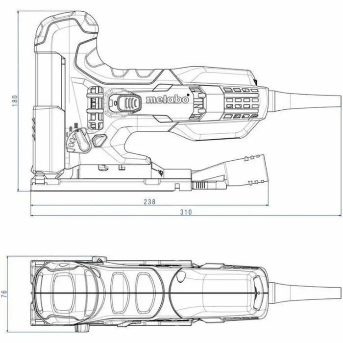 Прободен Трион Metabo STE 100 Quick
