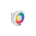 Процесор DeepCool AG400 WH ARGB 12 cm Бял