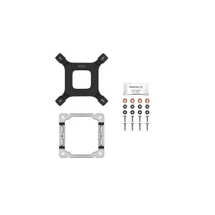 Процесор DeepCool AG400 WH ARGB 12 cm Бял