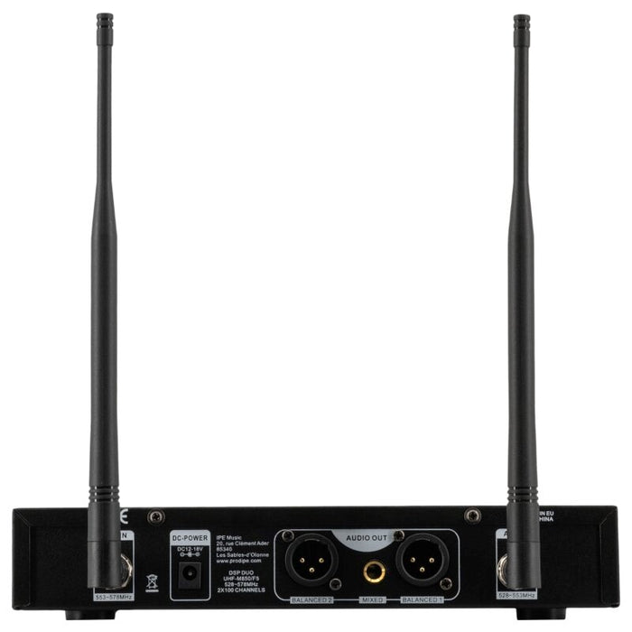Prodipe M850 DSP Duo UHF F5 - UHF система с 2 ръчни микрофона