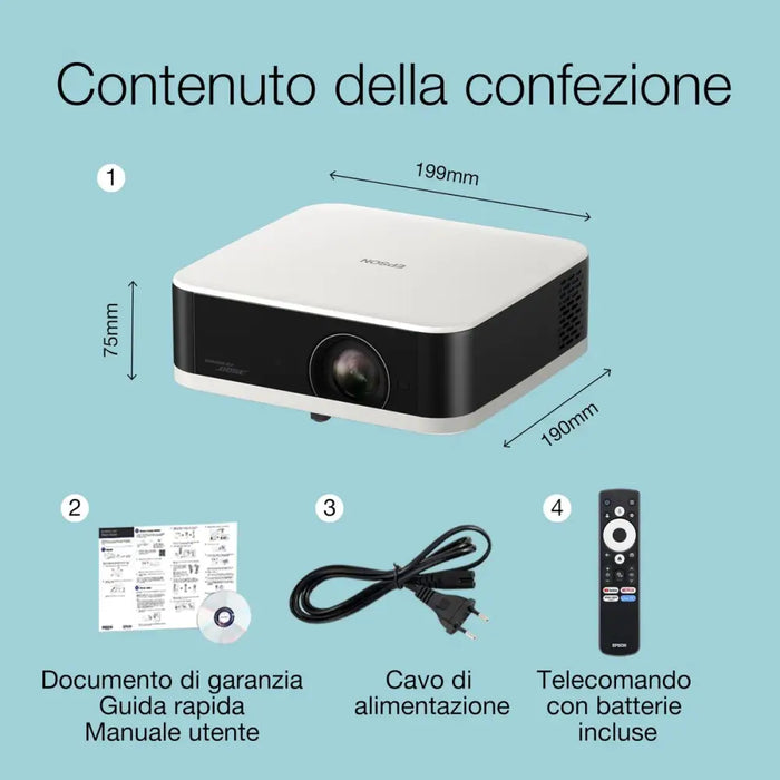 Проектор Epson V11HB72040 1920 x 1080 px