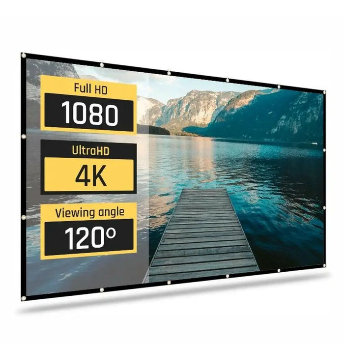 Проектор iggual Pack mini proyector + pantalla 120’’
