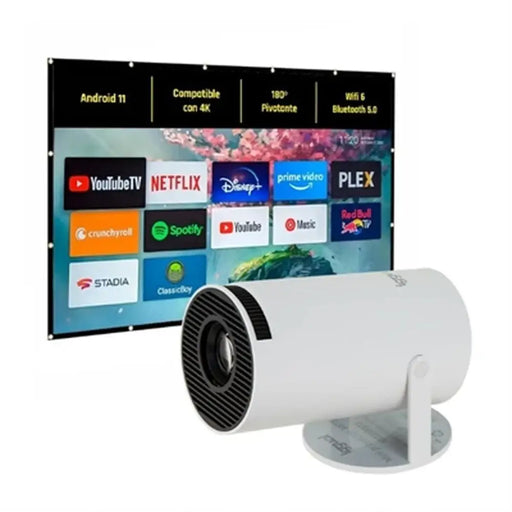 Проектор iggual Pack mini proyector + pantalla 120’’