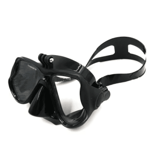 Професионална плувна маска TELESIN с поставка за екшън 