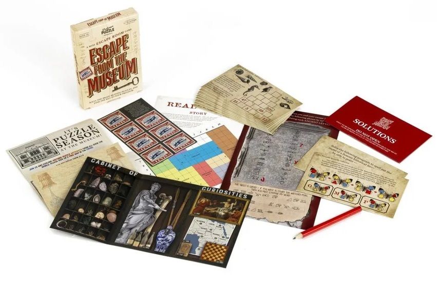 Настолна игра Professor Puzzle: Escape From The Museum - Кооперативна