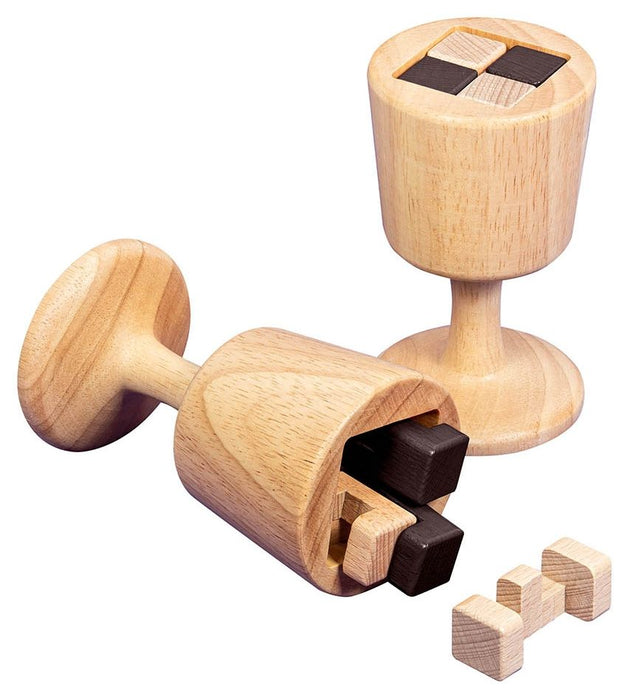 Логически дървен 3D пъзел Professor Puzzle - Светия Граал