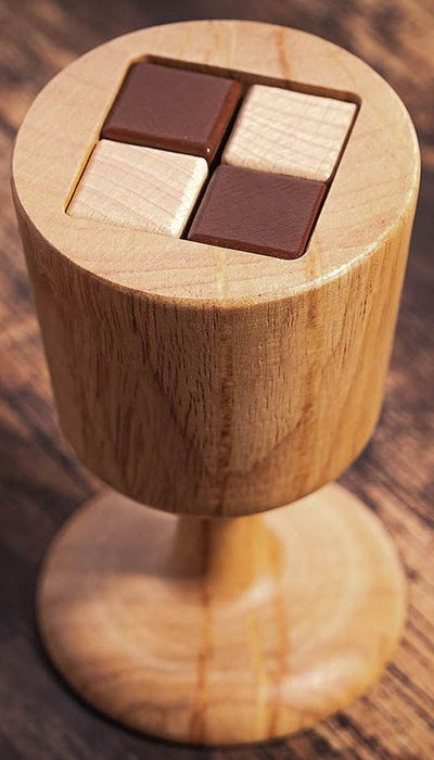 Логически дървен 3D пъзел Professor Puzzle - Светия Граал