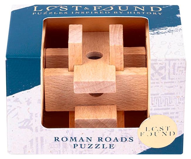 Логически дървен 3D пъзел Professor Puzzle - Древни цивилизации, асортимент
