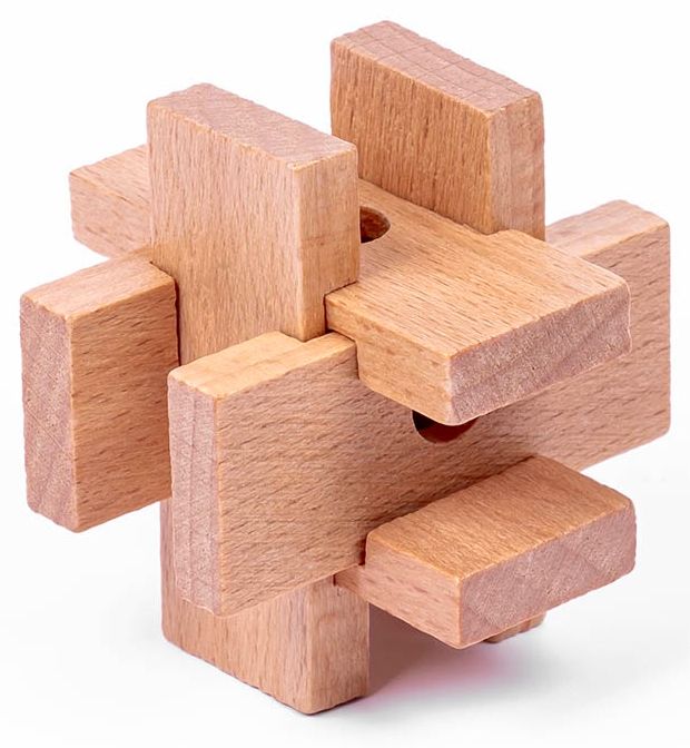 Логически дървен 3D пъзел Professor Puzzle - Древни цивилизации, асортимент