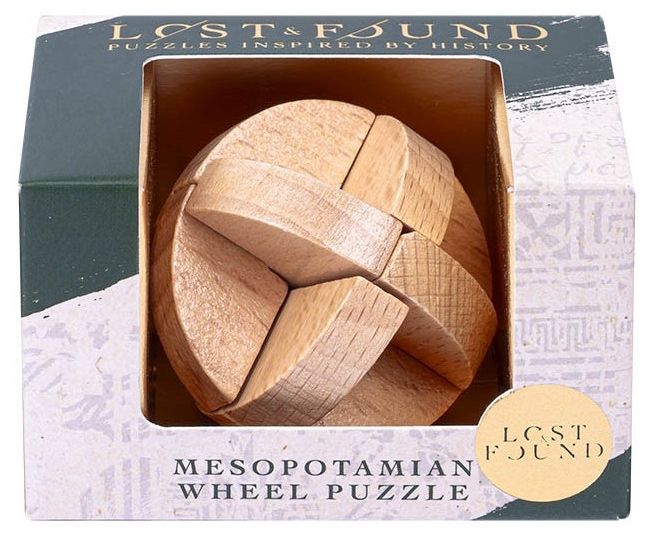 Логически дървен 3D пъзел Professor Puzzle - Древни цивилизации, асортимент