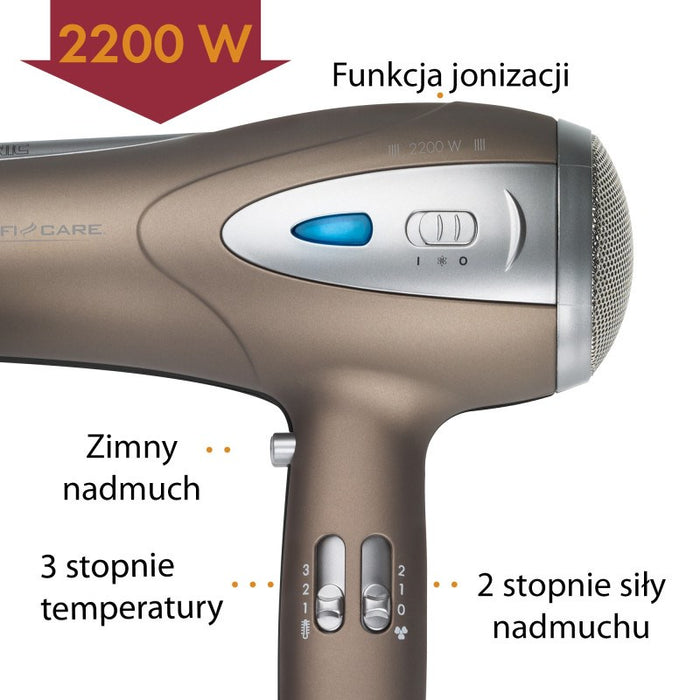 Suszarka do włosów PC-HTD 3113 PROFICARE кафяв