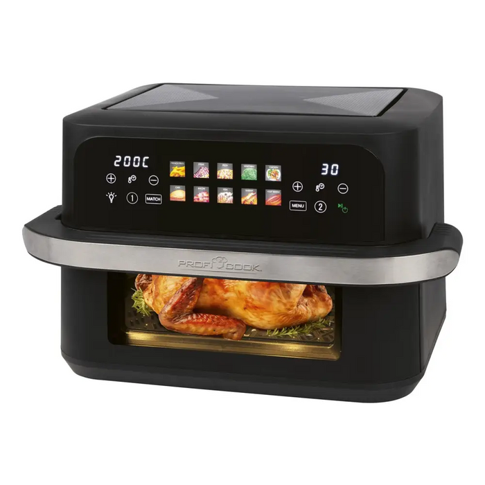 ProfiCook PC-FR 1313 H Двоен фритюрник с горещ въздух 10 л