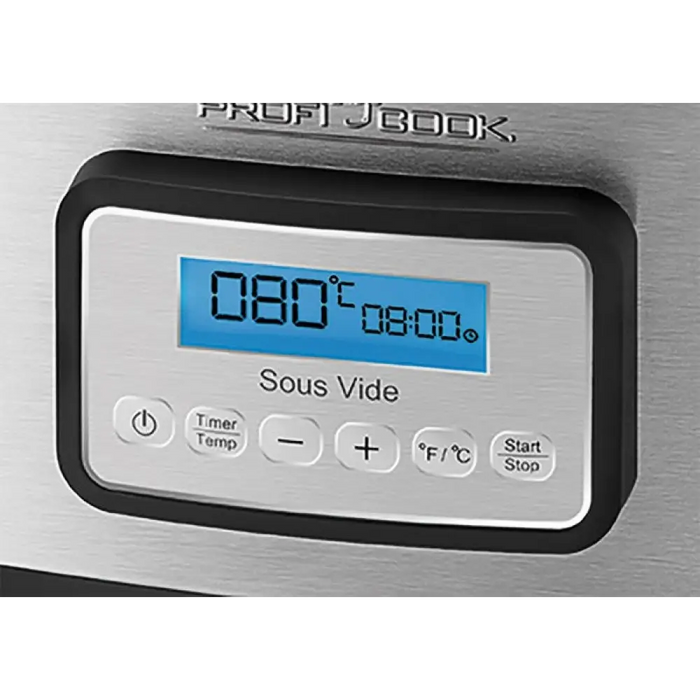 ProfiCook PC-SV 1112 8 л 520 вата Черен Неръждаема стомана