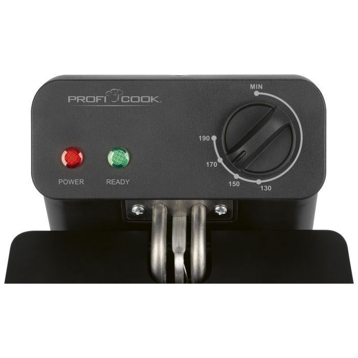 ProfiCook PC-FR 1325 Единичен 3 л Самостоятелен 2000 W Фритюрник Черен