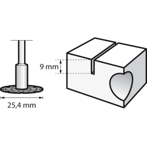 ПРОФИЛИРАЩ ДИСК ЗA ДЪРВО DREMEL