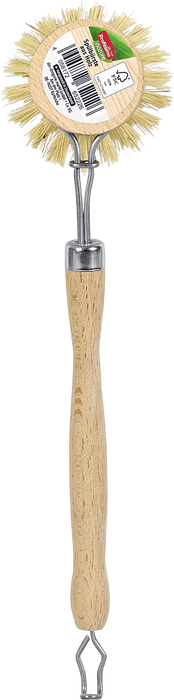 Дървена четка за миене nature, 1 бр