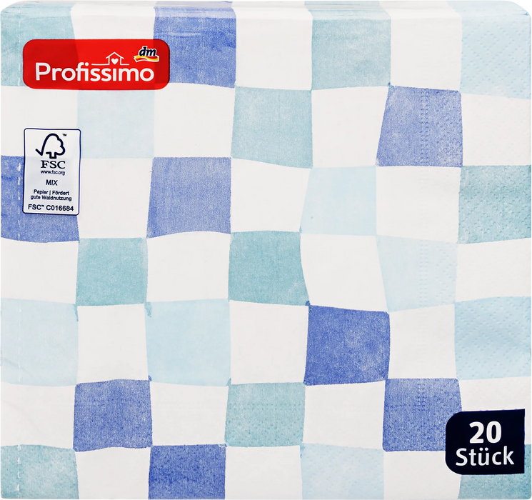 Салфетки Каре 33 x 33 см, 20 бр
