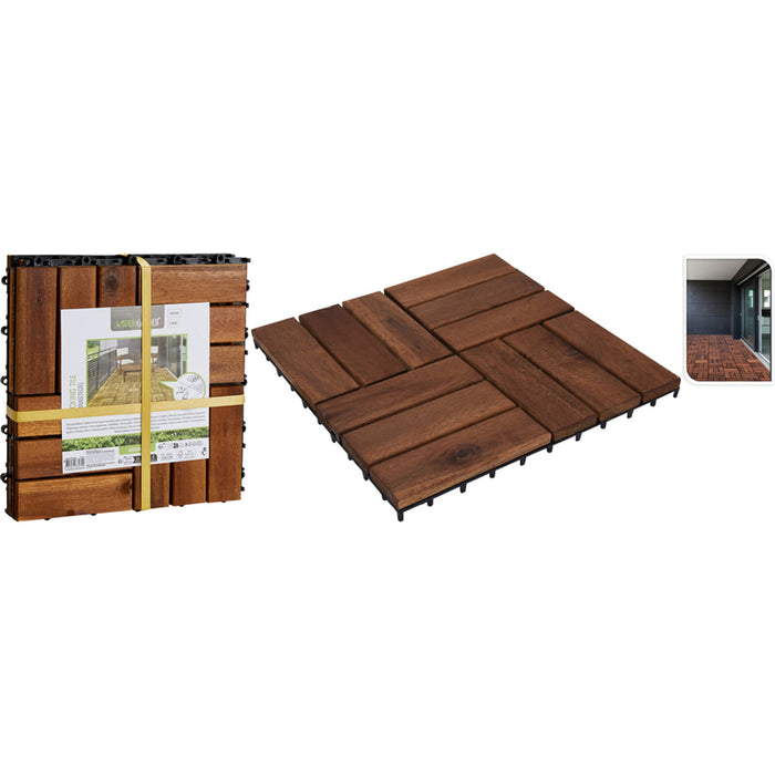 DECKING TILES 30X30CM PROGARDEN VN2000110