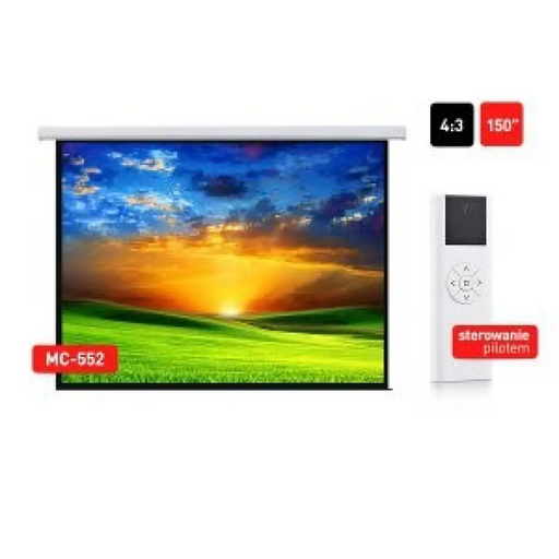 Прожекционен екран Maclean MC-552 3,81 м (150’’) 4:3