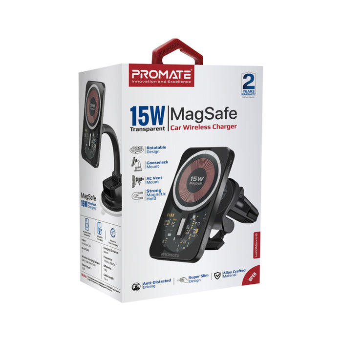 СТОЙКА ЗА КОЛА 15W С MAGSAFE 360 PROMATE
