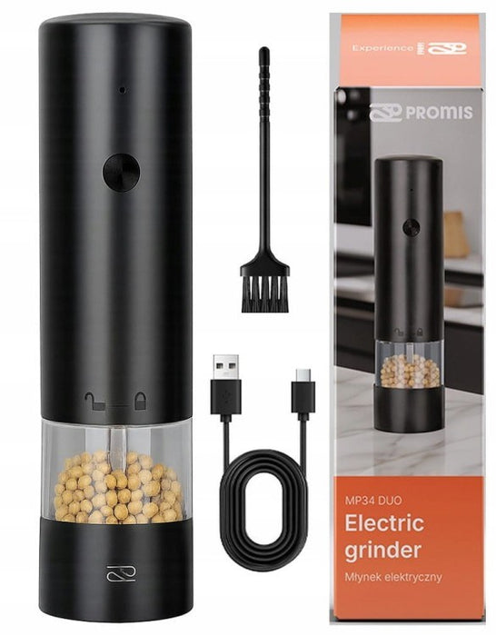 Мелничка за сол и черен пипер PROMIS - USB