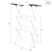 Простор Max Home Метал 62 X 140 X 45 CM (2 броя)