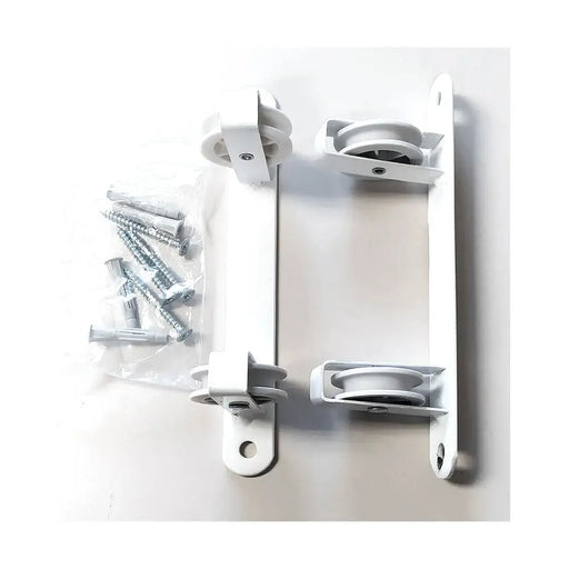 Простор Tarrés Basic 2 Макари Бял Стенен 25 x 5 x 5 cm