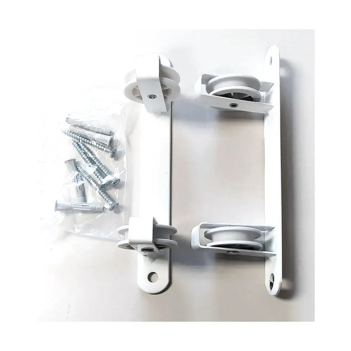 Простор Tarrés Basic 2 Макари Бял Стенен 25 x 5 x 5 cm